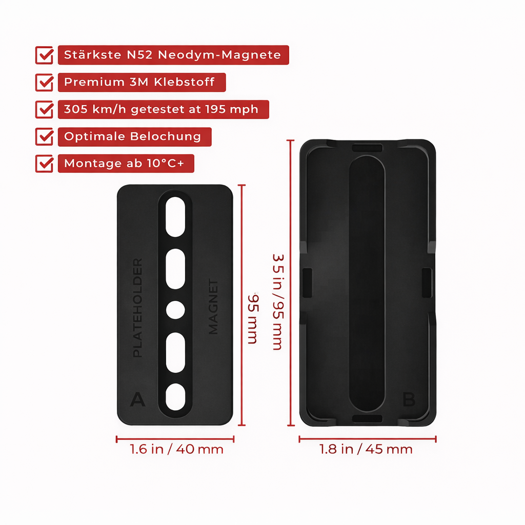 Magnet License Plate Holder